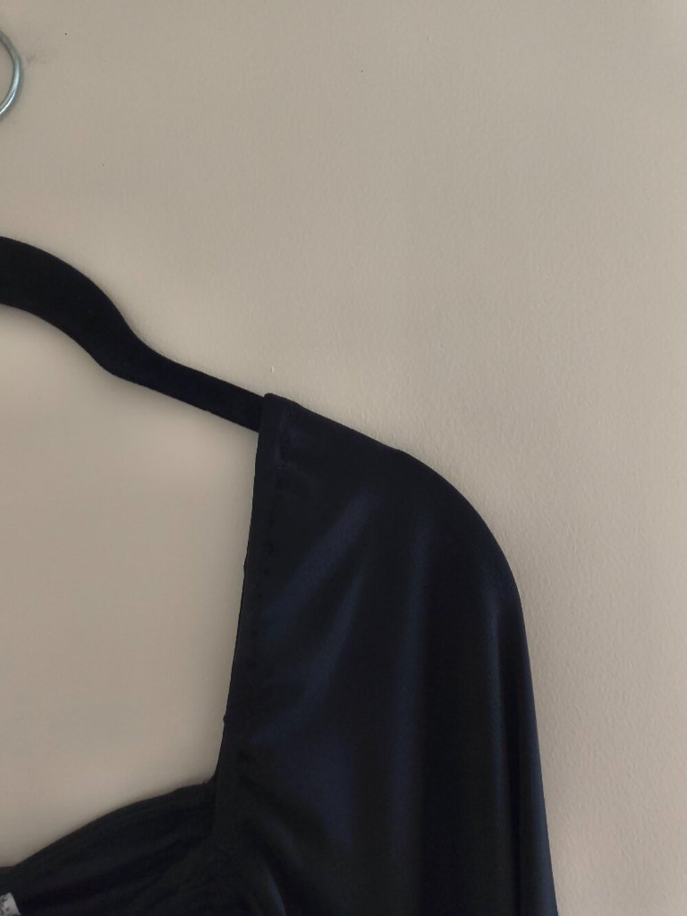 Black Free People Intimately Rouched Bodysuit